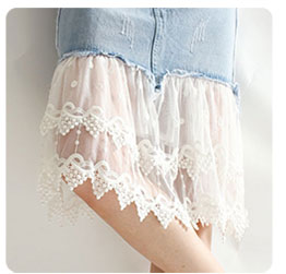 カジュアル綺麗デニムスカート