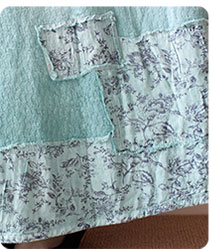 グラデーションのナチュラルイージーロングスカート