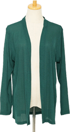 さっと羽織れるロングニットカーディガン