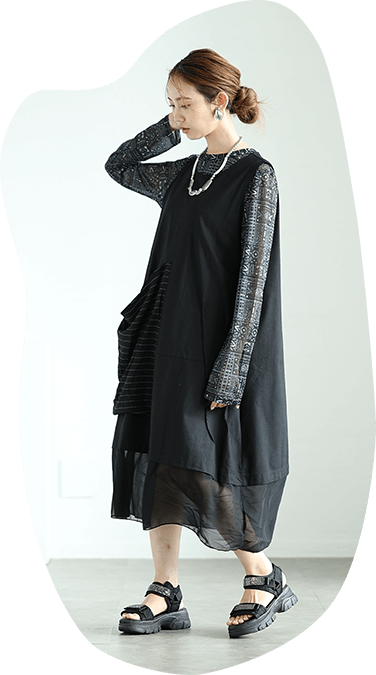 ノースリーブワンピース特集