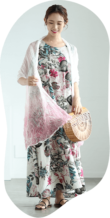 ノースリーブワンピース特集